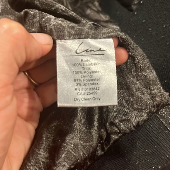 Line Leather Jacket - Picture 6 of 7